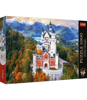 Пазли "Фото Одісея" - (1000 елм.) - "1000 Premium Plus": Замок Нойшванштайн/ Trefl 